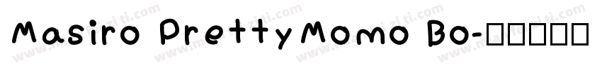 Masiro PrettyMomo Bo字体转换